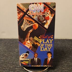 🖤 CNN Sports Best of Play of the Day VHS 1991